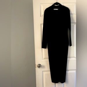 Never worn Zara evening or semi casual black dress
